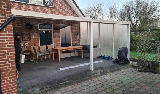Veranda geplaatst in Emmeloord